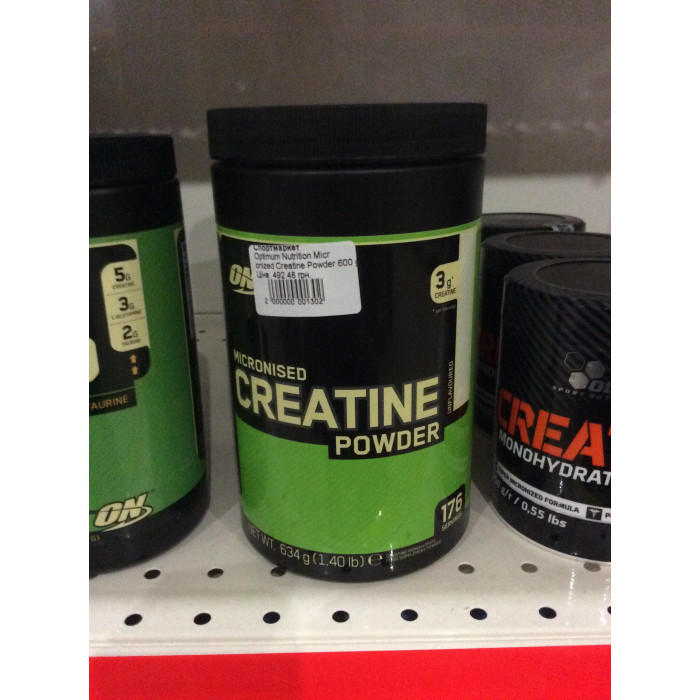 Optimum Nutrition Micronized Creatine Powder (Мелатомикронизированный Креатин Порошок) 600 gram