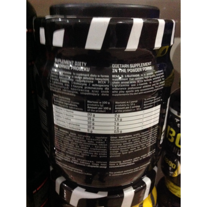 AlphaMale BCAA with Glutamine (БЦАА с Глютамином) 500 gram