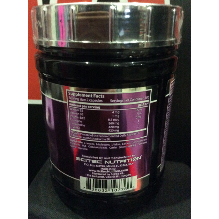 Scitec Nutrition BCAA 1000 (БЦАА) 300 caps