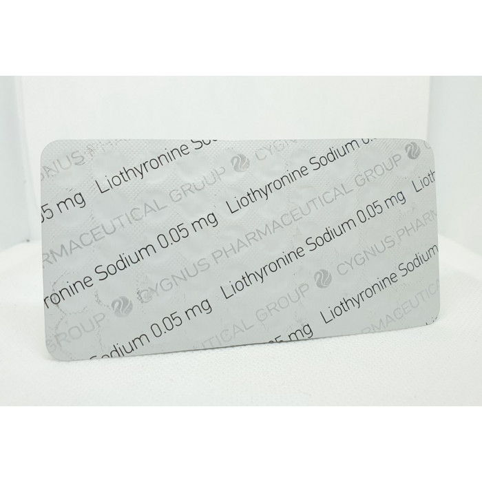 T-3 Liothyronine Sodium 50 mkg 50 tab (Cygnus)