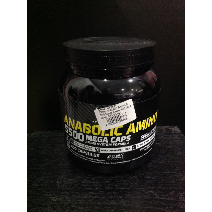 Olimp Labs Anabolic Amino 5500 Mega Caps (Анаболик Амино 5500 Мега Капс) 400 caps