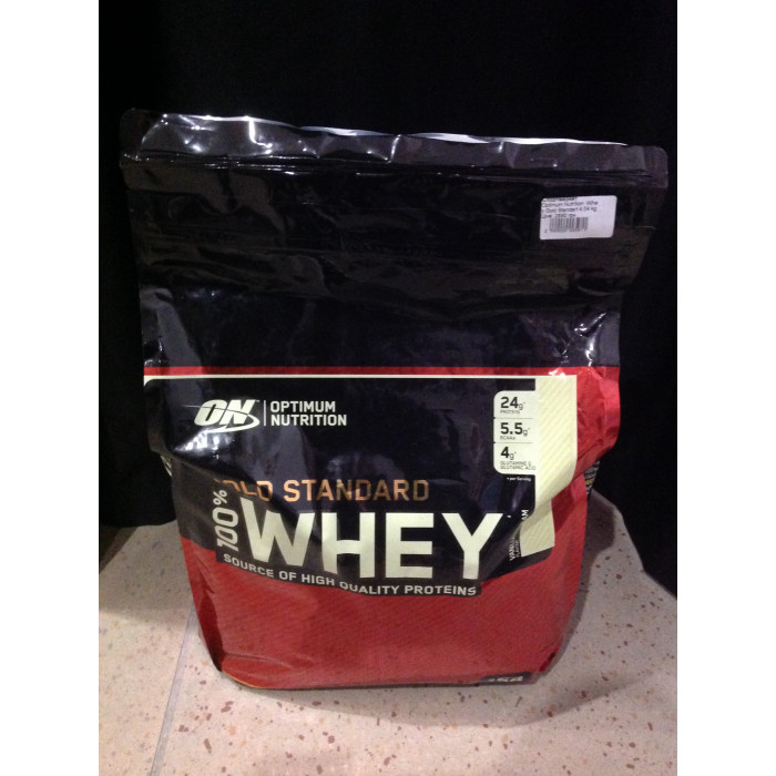 Optimum Nutrition  Whey Gold Standart (Вэй Голд Стандарт) 4,54 kg