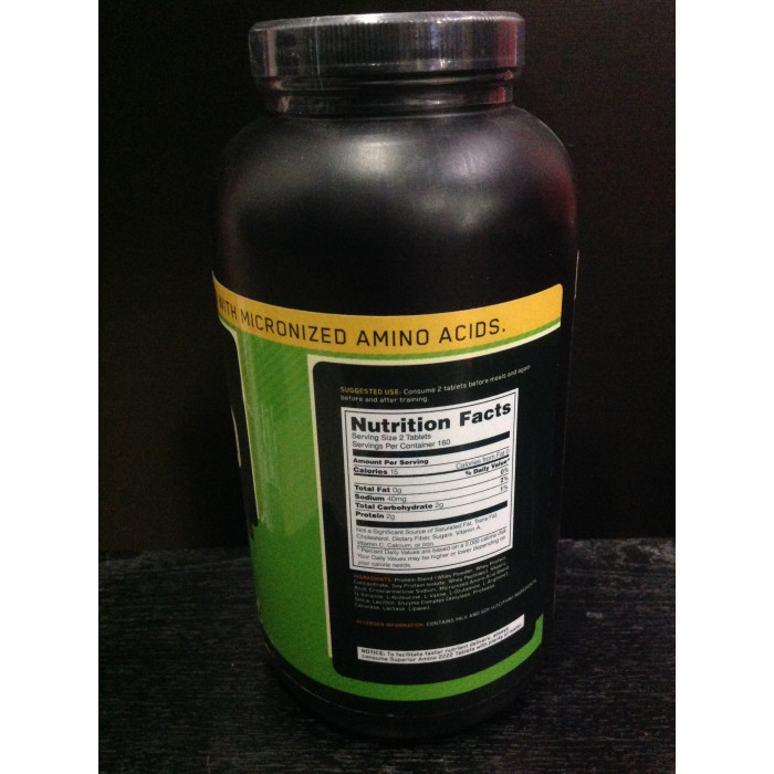 Optimum nutrition  Amino 2222 (Амино) 320 tab