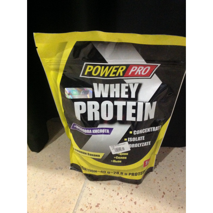 Power Pro Whey Protein (Вей Протеин) 1 kg