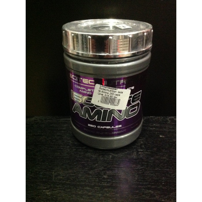 ScitecNutrition Isolate Amino (Айселейт) 250 caps