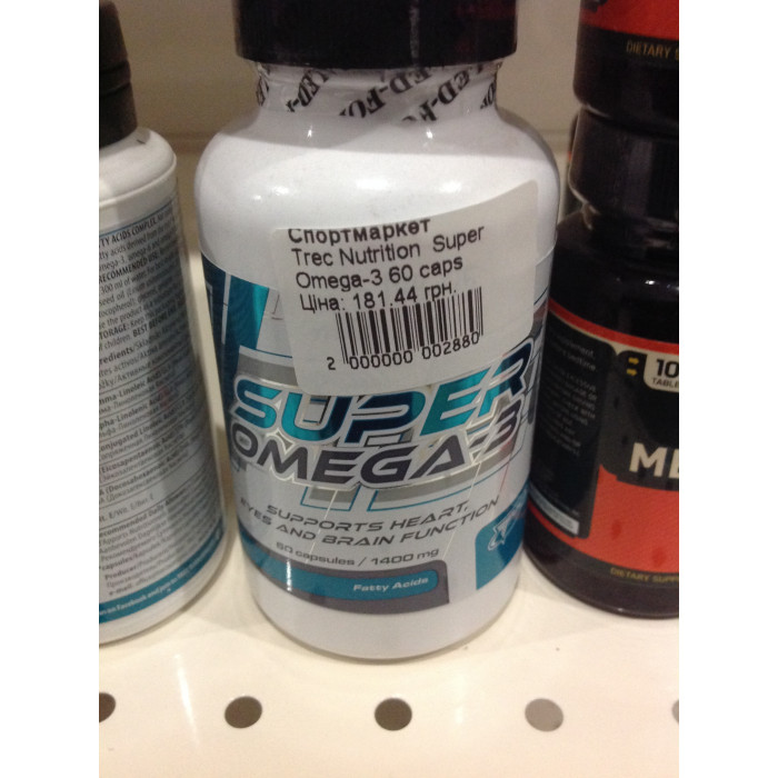 Trec Nutrition Super Omega-3 (Супер Омега-3) 60 caps