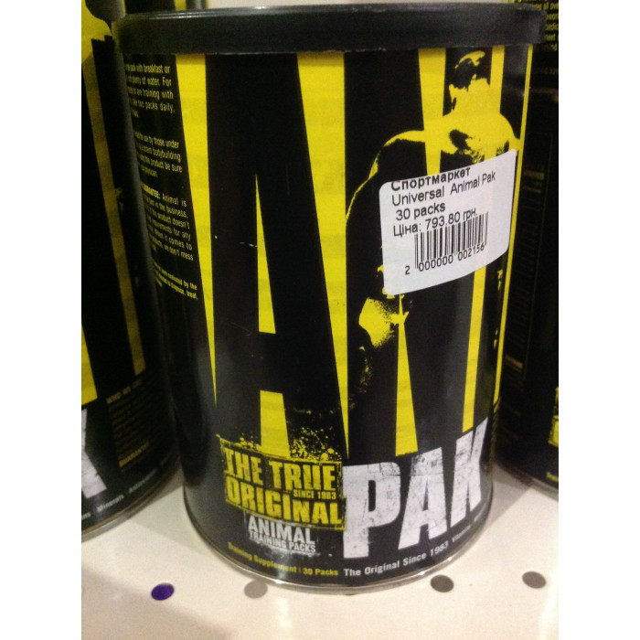 Universal Animal Pak (Юниверсал Энимал Пак) 30 packs