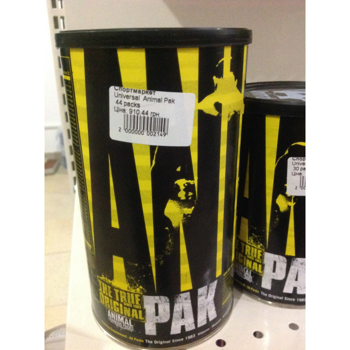 Universal Animal Pak (Юниверсал Анимал Пак) 44 packs