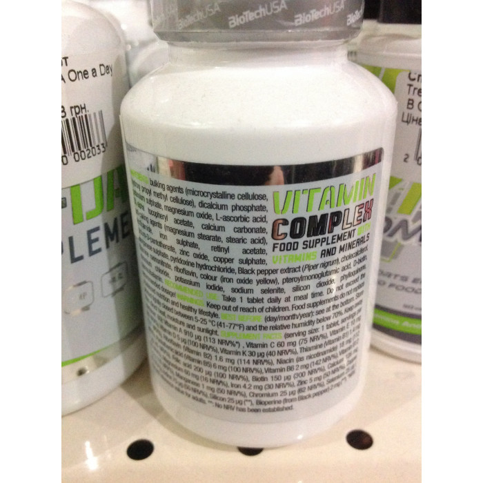 Bio Tech USA Vitamin Complex (Витамин Комплекс) 60 tabs