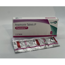 Анастрозол Anastrozole 10 табл х 1 мг Femistra ZYDUS