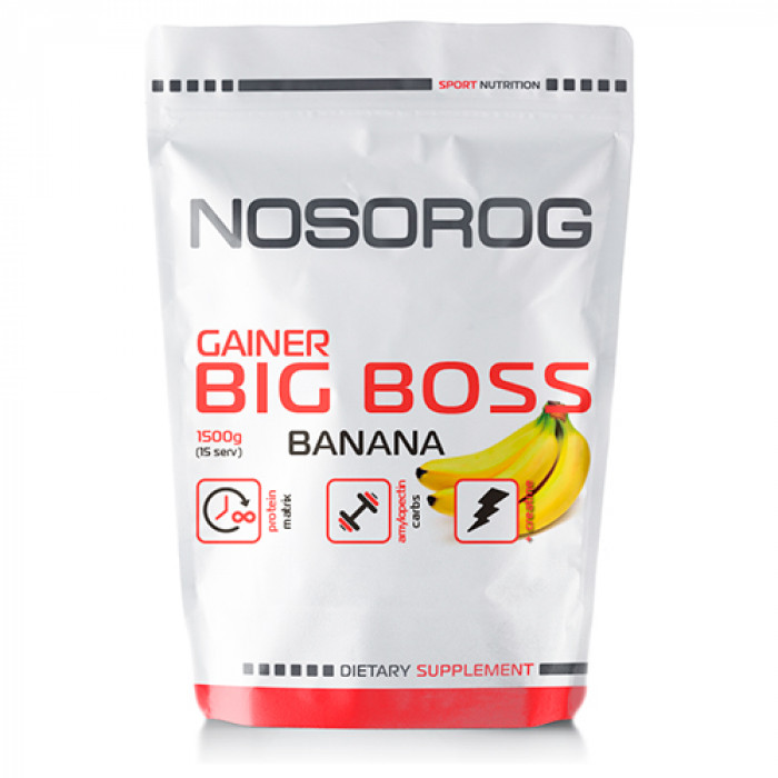 Nosorog Big boss gainer (Биг Босс Гейнер) 1,5 kg