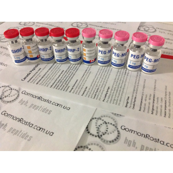 Курс пептидов ghrp 2 + Peg Mgf Canada Peptides