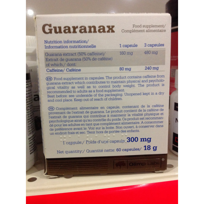 Olimp Labs Guaranax (Гуаранакс) 60 caps