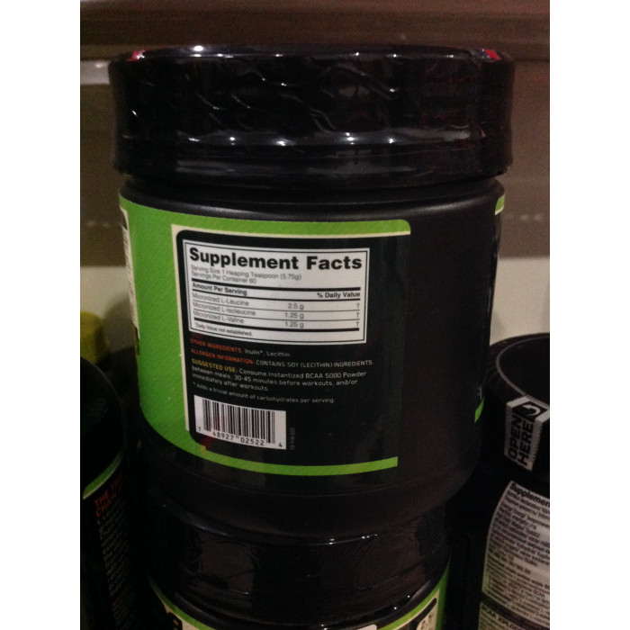 OptimumNutrition BCAA 5000 Powder 60 serv (БЦАА 5000 Порошок) 380 gram