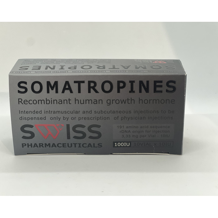 Гормон роста Somatropines SWISS (Соматропин СВИСС) 10фл х 10ME