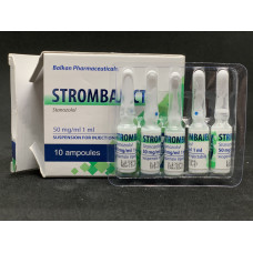 Винстрол Strombaject Aqua 5 amp x 50 mg/ml Balkan Pharm