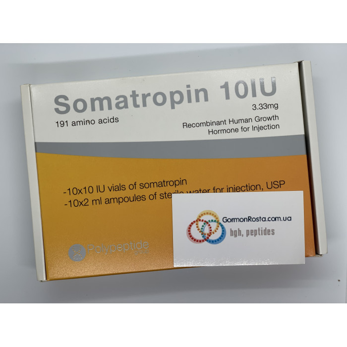 Гормон роста Polypeptide Somatropin (Полипептид Соматропин) 10фл х 10ME