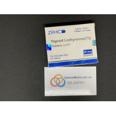 T-3 Tryroid Liothyronine 50 mkg 25 tab (ZPHC) 